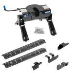 For 2014-2024 RAM 2500 Custom Outboard Above Bed Rail Kit + 20K Fifth Wheel (For 5'8 or Shorter Bed (Sidewinder Required), w/o Factory Puck System Models) By Reese