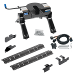 For 2014-2024 RAM 2500 Custom Outboard Above Bed Rail Kit + 20K Fifth Wheel + In-Bed Wiring (For 6-1/2' and 8 foot Bed, w/o Factory Puck System Models) By Reese