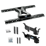 For 2003-2010 Dodge Ram 2500 Custom Outboard Above Bed Rail Kit + 25K Reese Gooseneck Hitch (For 5'8 or Shorter Bed (Sidewinder Required), w/o Factory Puck System Models) By Reese