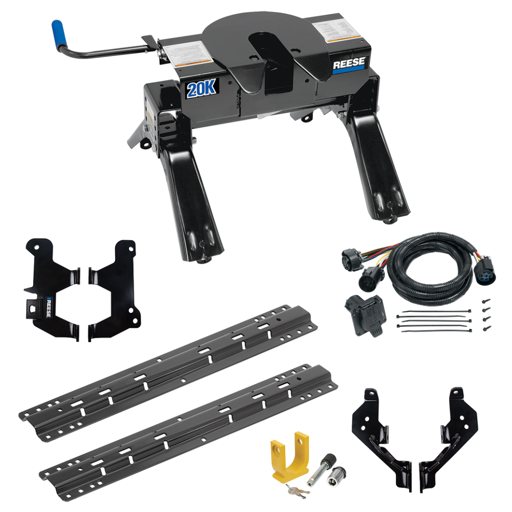 For 2019-2024 RAM 1500 Outboard Above Bed Rail Kit kit by: Reese ...