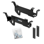 For 2013-2019 RAM 3500 Gooseneck Fifth Wheel Underbed Custom Fit Brackets For Outboard Rails (For 5'8 or Shorter Bed (Sidewinder Required), Except w/RamBox Cargo Management System or Models w/Air Suspension, w/o Factory Puck System Models) By Reese