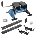 For 2013-2019 RAM 3500 Custom Outboard Above Bed Rail Kit + Reese M5 20K Fifth Wheel (For 5'8 or Shorter Bed (Sidewinder Required), Except w/RamBox Cargo Management System or Models w/Air Suspension, w/o Factory Puck System Models) By Reese