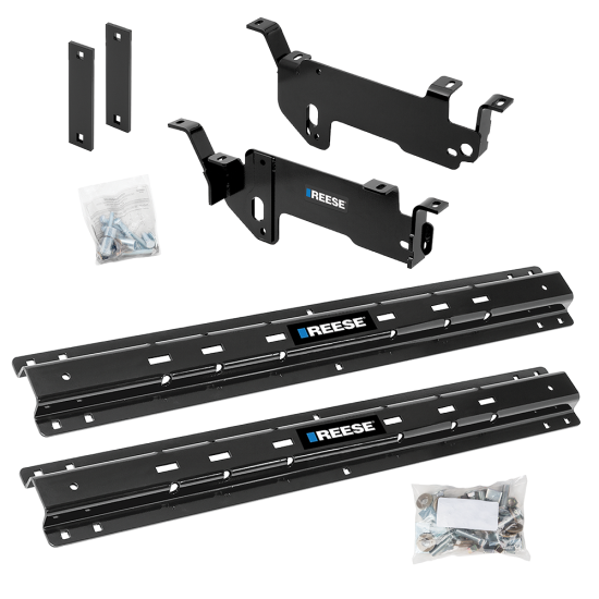 For 2013-2019 RAM 3500 Custom Outboard Above Bed Rail Kit (For 5'8 or Shorter Bed (Sidewinder Required), Except w/RamBox Cargo Management System or Models w/Air Suspension, w/o Factory Puck System Models) By Reese