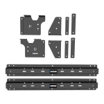 For 2020-2024 Chevrolet Silverado 2500 HD Custom Outboard Above Bed Rail Kit (For 5'8 or Shorter Bed (Sidewinder Required), w/o Factory Puck System Models) By Reese