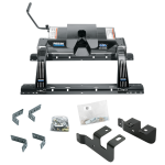 For 2014-2024 RAM 2500 Industry Standard Semi-Custom Above Bed Rail Kit + 16K Fifth Wheel (For 5'8 or Shorter Bed (Sidewinder Required), w/o Factory Puck System Models) By Reese