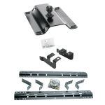 For 2014-2024 RAM 2500 Industry Standard Semi-Custom Above Bed Rail Kit + 25K Pro Series Gooseneck Hitch (For 5'8 or Shorter Bed (Sidewinder Required), w/o Factory Puck System Models) By Reese