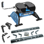 For 2019-2024 RAM 1500 Classic Industry Standard Semi-Custom Above Bed Rail Kit + Reese M5 20K Fifth Wheel (For 5'8 or Shorter Bed (Sidewinder Required), Except w/Air Suspension, w/o Factory Puck System Models) By Reese