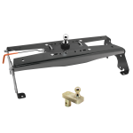 For 2010-2012 Dodge Ram 3500 Hide-A-Goose Underbed Gooseneck Hitch System + 5" Offset Gooseneck Ball (For All Styles, w/o Factory Puck System Models) By Draw-Tite