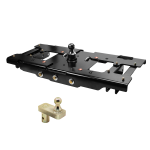 For 2017-2021 Ford F-450 Super Duty Hide-A-Goose Underbed Gooseneck Hitch System + 5" Offset Gooseneck Ball (Excludes: Cab & Chassis, w/o Factory Puck System Models) By Draw-Tite