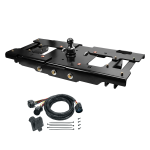 For 2017-2022 Ford F-250 Super Duty Hide-A-Goose Underbed Gooseneck Hitch System + 7-Way In-Bed Wiring (Excludes: Cab & Chassis, w/o Factory Puck System Models) By Draw-Tite