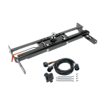 For 2011-2019 GMC Sierra 3500 HD Hide-A-Goose Underbed Gooseneck Hitch System + 7-Way In-Bed Wiring (Excludes: w/OEM HD Towing Prep Package, w/o Factory Puck System Models) By Draw-Tite