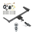 Reese Trailer Tow Hitch For 18-23 Volkswagen Atlas Except Cross Sport Complete Package w/ Wiring Draw Bar and 1-7/8" Ball