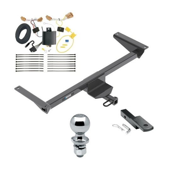 Reese Trailer Tow Hitch For 18-23 Volkswagen Atlas Except Cross Sport Complete Package w/ Wiring Draw Bar and 1-7/8" Ball