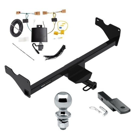 Reese Trailer Tow Hitch For 18-23 Volkswagen Tiguan Complete Package w/ Wiring Draw Bar and 2" Ball