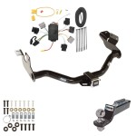 Tow Package For 05-07 Ford Escape 05-06 Mazda Tribute Trailer Hitch w/ Wiring 2" Drop Mount 2" Ball 2" Receiver Reese