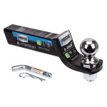 Ultimate Class 4 7K Tow Package For 16-23 Toyota Tacoma Trailer Hitch w/ Wiring 2" Drop Mount Dual 2" and 1-7/8" Ball Lock Bracket Cover 2" Receiver Reese