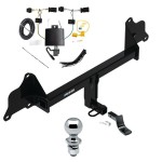 Reese Trailer Tow Hitch For 20-23 Tesla 3 Complete Package w/ Wiring Draw Bar and 2" Ball