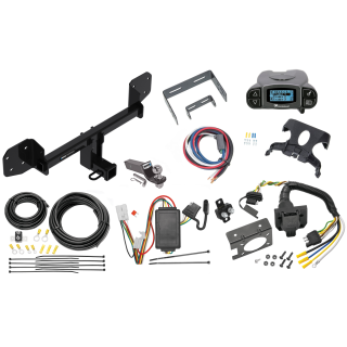 Trailer Hitch Tow Package Prodigy P3 Brake Control For 10-19 Subaru Outback Wagon w/ 7-Way RV Wiring 2" Drop Mount 2" Ball Class 3 2" Receiver Reese Tekonsha