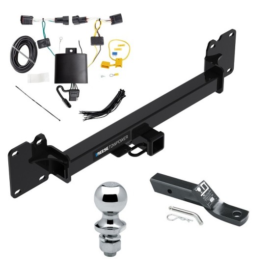 Reese Trailer Tow Hitch For 18-23 Land Rover Range Rover Velar 2" Receiver Complete Package w/ Wiring and 1-7/8" Ball