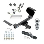 Reese Trailer Tow Hitch For 18-24 GMC Terrain Except Diesel with Tow Prep Package 2" Receiver Complete Package w/ Wiring and 1-7/8" Ball