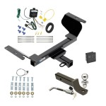 Reese Trailer Tow Hitch For 2022 Chevrolet Equinox Except Premier or Models w/1.6L Diesel Deluxe Package Wiring 2" Ball Mount and Lock