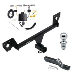 Reese Trailer Tow Hitch For 21-25 Chevrolet Trailblazer Except w/LED Taillights Class 3 2" Receiver Complete Package w/ Wiring and 1-7/8" Ball