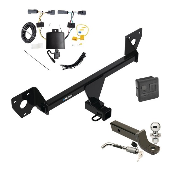 Reese Trailer Tow Hitch For 20-24 Buick Encore GX Deluxe Package Wiring 2" Ball Mount and Lock