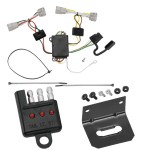 Reese Trailer Wiring and Bracket w/ Light Tester For 05-15 Toyota Tacoma 2008 Hilux 10-12 Hilux 93-98 T100 Plug & Play 4-Flat Harness