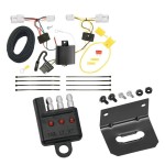 Reese Trailer Wiring and Bracket w/ Light Tester For 11-14 Hyundai Elantra Plug & Play 4-Flat Harness