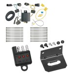 Reese Trailer Wiring and Bracket w/ Light Tester For 18-21 Chevrolet Equinox Plug & Play 4-Flat Harness