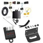 Reese Trailer Wiring and Bracket w/ Light Tester For 20-21 Jeep Gladiator 18-21 Wrangler JL (New Body Style) Plug & Play 4-Flat Harness