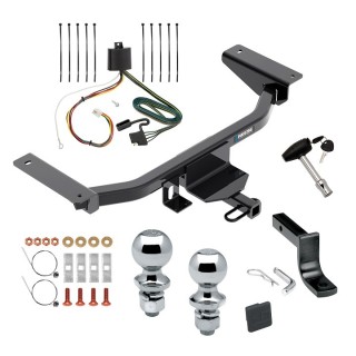 Reese Trailer Tow Hitch For 16-23 Mazda CX-9 Deluxe Package Wiring 2" and 1-7/8" Ball and Lock