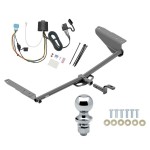 Reese Trailer Tow Hitch For 18-23 Honda Odyssey w/ Fuse Provisions Complete Package w/ Wiring Draw Bar and 1-7/8" Ball
