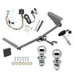 Reese Trailer Tow Hitch For 18-23 Honda Odyssey w/ Fuse Provisions Deluxe Package Wiring 2" and 1-7/8" Ball and Lock