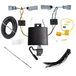 Trailer Hitch Tow Package w/ 7-Way RV Wiring For 21-23 Chevrolet Trailblazer w/LED Taillights w/ 2" Drop Mount 2" Ball Class 3 2" Receiver Reese