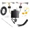 Tow Package For 20-22 Subaru Legacy Sedan Trailer Hitch w/ Wiring 2" Drop Mount 2" Ball 2" Receiver 