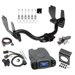 Trailer Hitch Tow Package Prodigy P3 Brake Control For 06-06 Lincoln Mark LT 04-05 Ford F-150 w/ 7-Way RV Wiring 2" Drop Mount 2" Ball Class 4 2" Receiver Reese Tekonsha