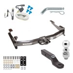 Class 5 13K Tow Package For 01-07 Chevrolet Silverado GMC Sierra 2500 3500 Trailer Hitch w/ Wiring 2-5/16" Ball 2" Drop Mount 2" Receiver 