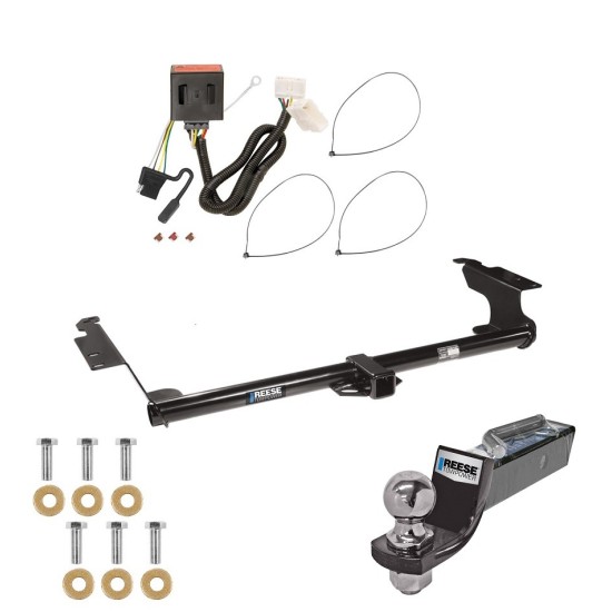 Tow Package For 11-17 Honda Odyssey Trailer Hitch w/ Wiring 2" Drop Mount 2" Ball 2" Receiver Reese