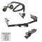 Tow Package For 07-13 Chevrolet Silverado GMC Sierra 1500 Trailer Hitch w/ Wiring 2" Drop Mount 2" Ball 2" Receiver Reese