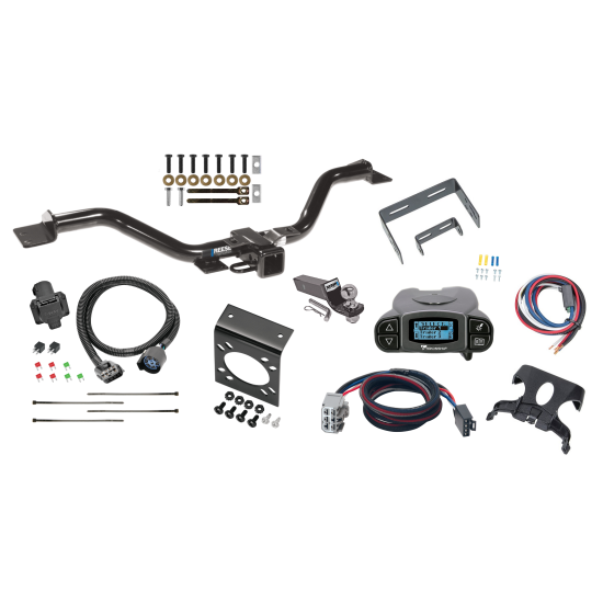 Trailer Hitch Tow Package Prodigy P3 Brake Control For 13-17 Buick Enclave Chevy Traverse 13-16 GMC Acadia w/ 7-Way RV Wiring 2" Drop Mount 2" Ball Class 3 2" Receiver Reese Tekonsha