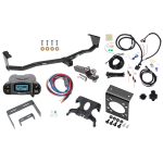 Trailer Hitch Tow Package Prodigy P3 Brake Control For 07-12 Hyundai Veracruz w/ 7-Way RV Wiring 2" Drop Mount 2" Ball Class 4 2" Receiver Reese Tekonsha