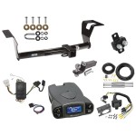 Trailer Hitch Tow Package Prodigy P3 Brake Control For 07-11 Honda CR-V w/ 7-Way RV Wiring 2" Drop Mount 2" Ball Class 3 2" Receiver Reese Tekonsha