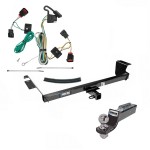 Tow Package For 09-12 Volkswagen Routan Trailer Hitch w/ Wiring 2" Drop Mount 2" Ball 2" Receiver Reese