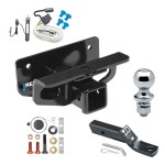 Reese Trailer Tow Hitch For 03-23 Dodge Ram 1500 03-09 2500 3500 2" Receiver Complete Package w/ Wiring and 1-7/8" Ball