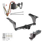 Tow Package For 10-19 Subaru Outback Wagon Trailer Hitch w/ Wiring 2" Drop Mount 2" Ball 2" Receiver Reese
