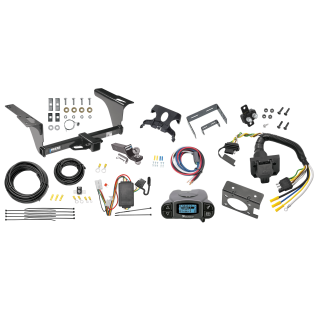 Trailer Hitch Tow Package Prodigy P3 Brake Control For 10-19 Subaru Outback Wagon, Except Sport w/ 7-Way RV Wiring 2" Drop Mount 2" Ball Class 3 2" Receiver Reese Tekonsha