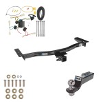 Tow Package For 10-12 Lexus RX350 Trailer Hitch w/ Wiring 2" Drop Mount 2" Ball 2" Receiver Reese