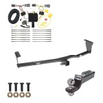 Tow Package For 11-13 KIA Sorento Trailer Hitch w/ Wiring 2" Drop Mount 2" Ball 2" Receiver Reese