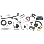 Trailer Hitch Tow Package Prodigy P3 Brake Control For 10-12 Hyundai Santa Fe w/ 7-Way RV Wiring 2" Drop Mount 2" Ball Class 3 2" Receiver Reese Tekonsha